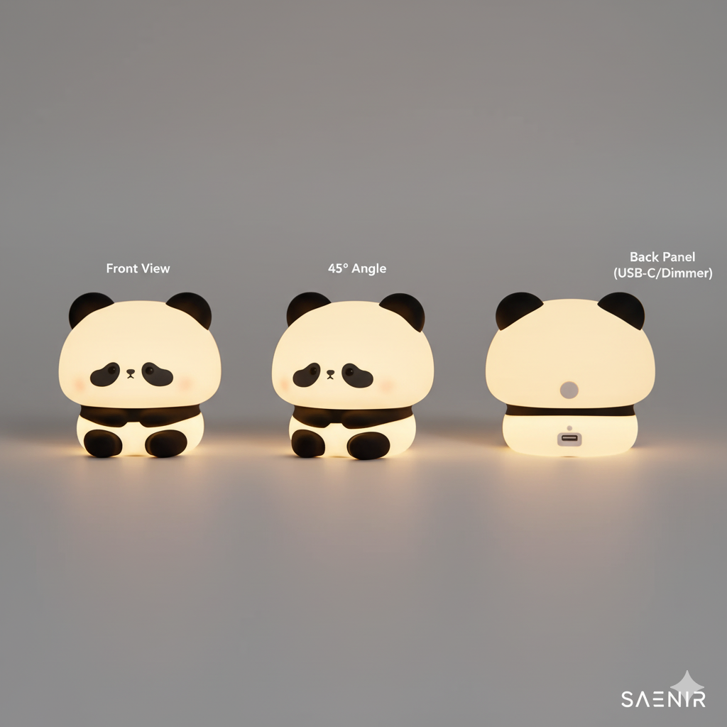 Saenir Panda Glow – Sleep Easy Tonight!