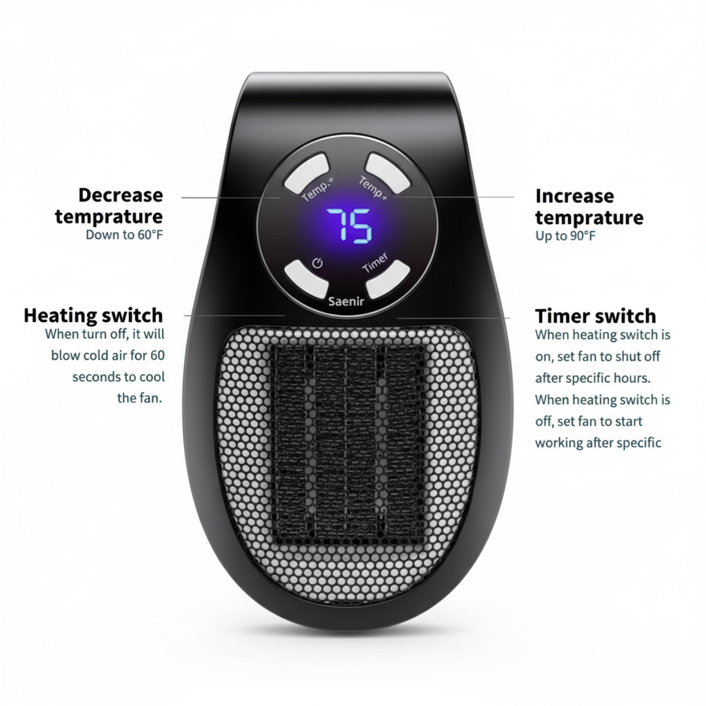 Saenir Heat Plug – Room Toasty! GO!