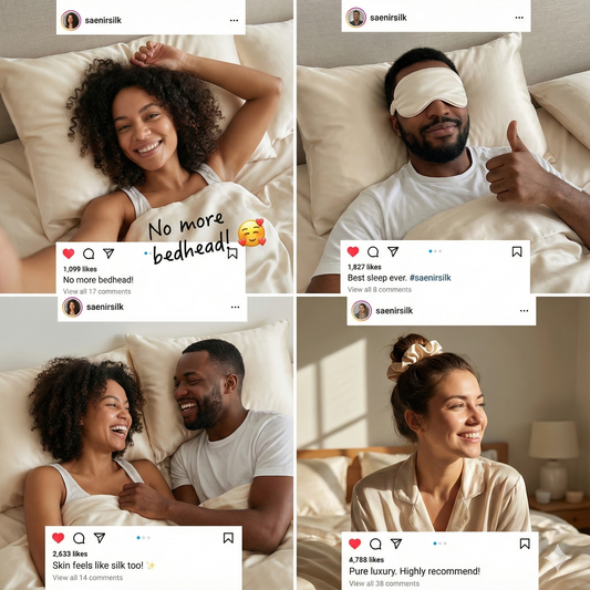 Legendary Silk Pillowcase by Saenir™